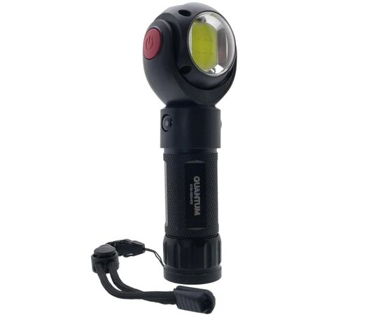 Фонарь Quantum worklight QM-FL2020 Transformer 5W LED+COB з USB+ Li-ion18650/2000mAh (QM-FL2020-18650/2000), изображение 2 Фонарь Quantum worklight QM-FL2020 Transformer 5W LED+COB з USB+ Li-ion18650/2000mAh (QM-FL2020-18650/2000), изображение 2