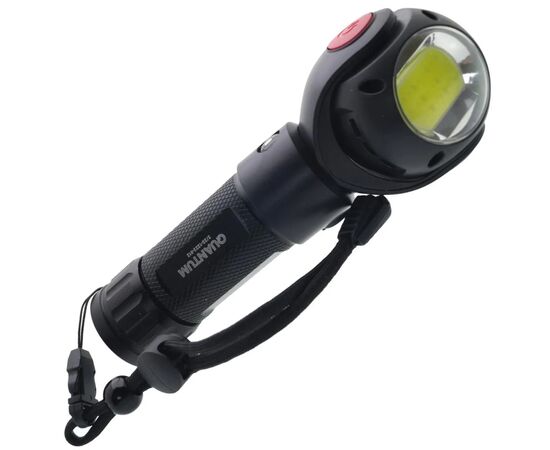 Фонарь Quantum worklight QM-FL2020 Transformer 5W LED+COB з USB+ Li-ion18650/2000mAh (QM-FL2020-18650/2000), изображение 5 Фонарь Quantum worklight QM-FL2020 Transformer 5W LED+COB з USB+ Li-ion18650/2000mAh (QM-FL2020-18650/2000), изображение 5