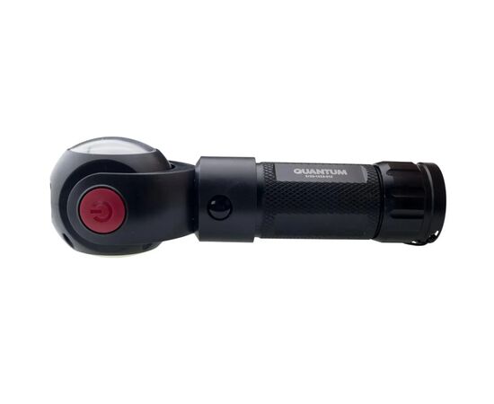 Фонарь Quantum worklight QM-FL2020 Transformer 5W LED+COB з USB+ Li-ion18650/2000mAh (QM-FL2020-18650/2000), изображение 8 Фонарь Quantum worklight QM-FL2020 Transformer 5W LED+COB з USB+ Li-ion18650/2000mAh (QM-FL2020-18650/2000), изображение 8