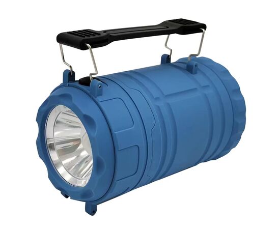 Фонарь Quantum Nice blue 1WLED + 3WCOB 3xAА (QM-FL3041)