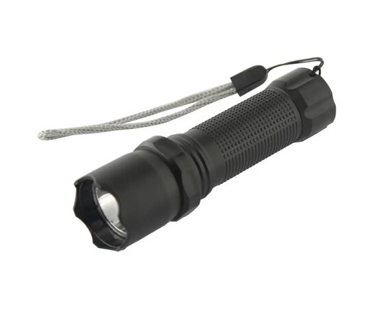 Фонарь Quantum Minik black 3W LED з USB 40шт/уп (QM-FL1043-B)