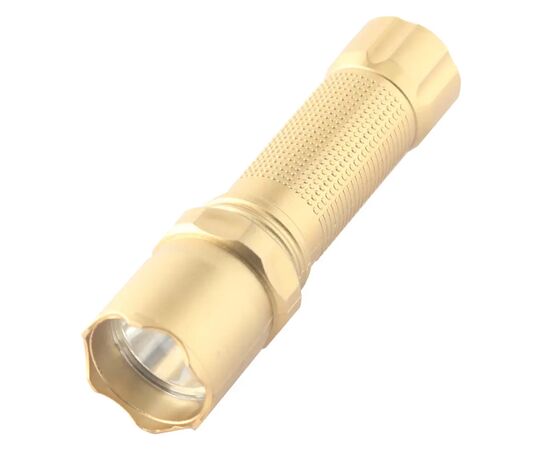 Фонарь Quantum Minik gold 3W LED з USB (QM-FL1044)