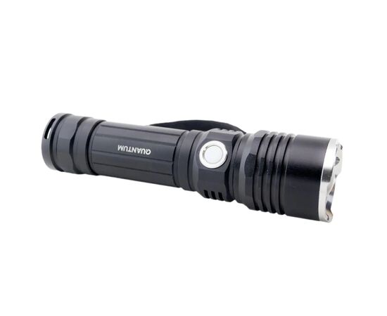Фонарь Quantum Solid-H 10W LED з USB-C + Li-ion21700/4000mAh (QM-FL1020-21700/4000-PB), изображение 3 Фонарь Quantum Solid-H 10W LED з USB-C + Li-ion21700/4000mAh (QM-FL1020-21700/4000-PB), изображение 3