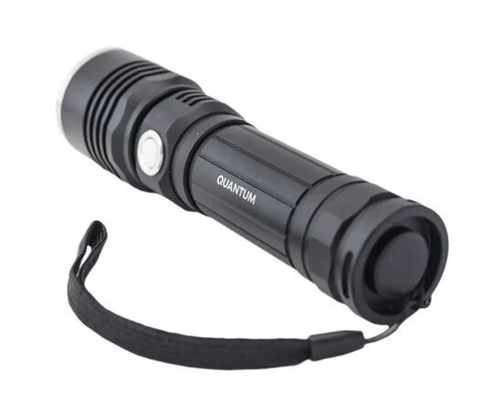 Фонарь Quantum Solid-H 10W LED з USB-C + Li-ion21700/4000mAh (QM-FL1020-21700/4000-PB), изображение 4 Фонарь Quantum Solid-H 10W LED з USB-C + Li-ion21700/4000mAh (QM-FL1020-21700/4000-PB), изображение 4
