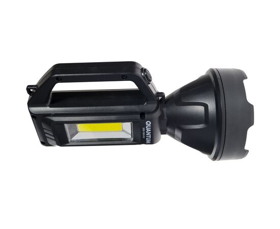 Фонарь Quantum Tracker 3W LED+COB з функцією Power Bank + подарунок QM-FL1043 (QM-FL1063-PR1), изображение 2 Фонарь Quantum Tracker 3W LED+COB з функцією Power Bank + подарунок QM-FL1043 (QM-FL1063-PR1), изображение 2