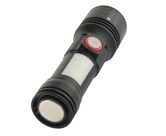 Фонарь Quantum Adept 10W LED zoom +COB з USB (QM-FL1031), изображение 2 Фонарь Quantum Adept 10W LED zoom +COB з USB (QM-FL1031), изображение 2