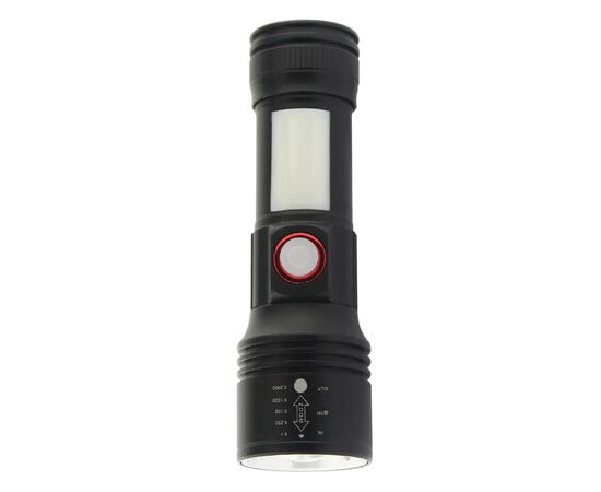 Фонарь Quantum Adept 10W LED zoom +COB з USB (QM-FL1031), изображение 3 Фонарь Quantum Adept 10W LED zoom +COB з USB (QM-FL1031), изображение 3