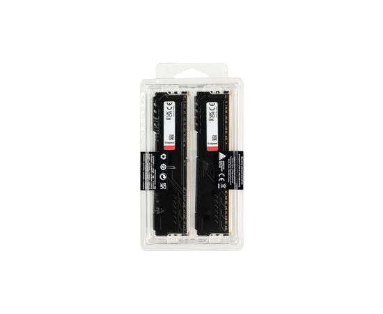 Модуль пам'яті для комп'ютера DDR4 16GB (2x8GB) 3200 MHz Fury Beast Black Kingston Fury (ex.HyperX) (KF432C16BBK2/16), зображення 6 Модуль пам'яті для комп'ютера DDR4 16GB (2x8GB) 3200 MHz Fury Beast Black Kingston Fury (ex.HyperX) (KF432C16BBK2/16), зображення 6