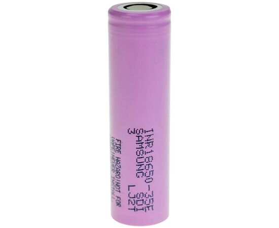 Аккумулятор 18650 Li-Ion 3350mAh 3.6V 5A JHY (N18650CP-34E)