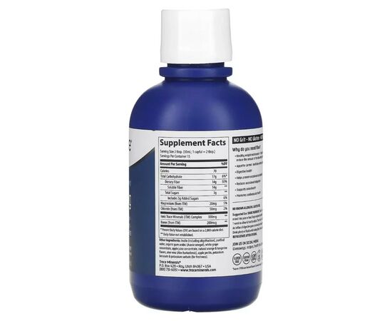 Вітамінно-мінеральний комплекс Trace Minerals Клітковина, смак апельсина та мандарину, Fiber, 444 мл (TMR-00174), зображення 2 Вітамінно-мінеральний комплекс Trace Minerals Клітковина, смак апельсина та мандарину, Fiber, 444 мл (TMR-00174), зображення 2