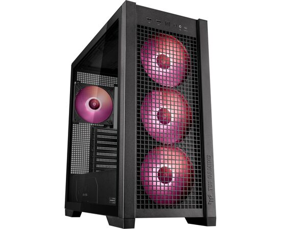Корпус ASUS TUF Gaming GT302 ARGB Black (90DC00I0-B19000), изображение 2