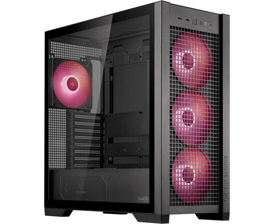 Корпус ASUS TUF Gaming GT302 ARGB Black (90DC00I0-B19000), изображение 4