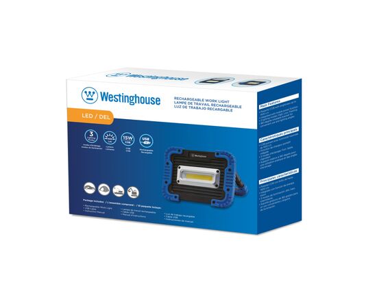 Фонарь Westinghouse 15W COB LED WF57N + Мicro USB кабель в комплекті (WF57N-CB), изображение 3 Фонарь Westinghouse 15W COB LED WF57N + Мicro USB кабель в комплекті (WF57N-CB), изображение 3