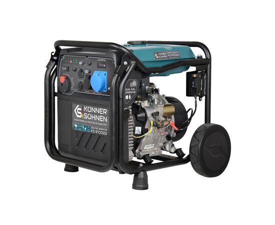 Генератор Konner&Sohnen KS 8100IEG 7.2KW, inverter, 230V (KS8100IEG), изображение 2 Генератор Konner&Sohnen KS 8100IEG 7.2KW, inverter, 230V (KS8100IEG), изображение 2