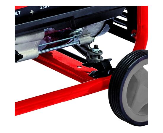 Генератор Einhell TC-PG 35/E5, 230V (1 фаза), 2.6/3.1kW, ручной старт, AVR, 41.2кг (4152551), изображение 5 Генератор Einhell TC-PG 35/E5, 230V (1 фаза), 2.6/3.1kW, ручной старт, AVR, 41.2кг (4152551), изображение 5