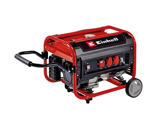 Генератор Einhell TC-PG 35/E5, 230V (1 фаза), 2.6/3.1kW, ручной старт, AVR, 41.2кг (4152551)