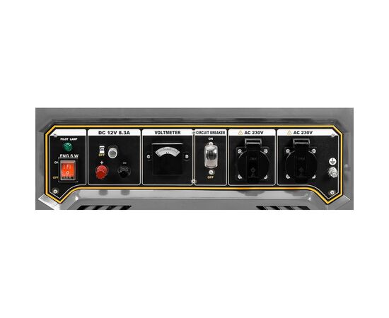 Генератор Graphite 230V (1 фаза), 2/2.2kW, ручной старт, AVR, 40кг (58G904), изображение 13 Генератор Graphite 230V (1 фаза), 2/2.2kW, ручной старт, AVR, 40кг (58G904), изображение 13