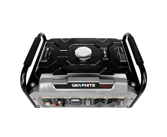 Генератор Graphite 230V (1 фаза), 2/2.2kW, ручной старт, AVR, 40кг (58G904), изображение 16 Генератор Graphite 230V (1 фаза), 2/2.2kW, ручной старт, AVR, 40кг (58G904), изображение 16
