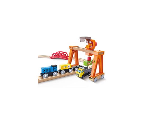 Железная дорога Hape Порт (E3791), изображение 5 Железная дорога Hape Порт (E3791), изображение 5