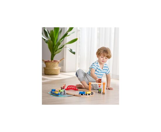 Железная дорога Hape Порт (E3791), изображение 6 Железная дорога Hape Порт (E3791), изображение 6