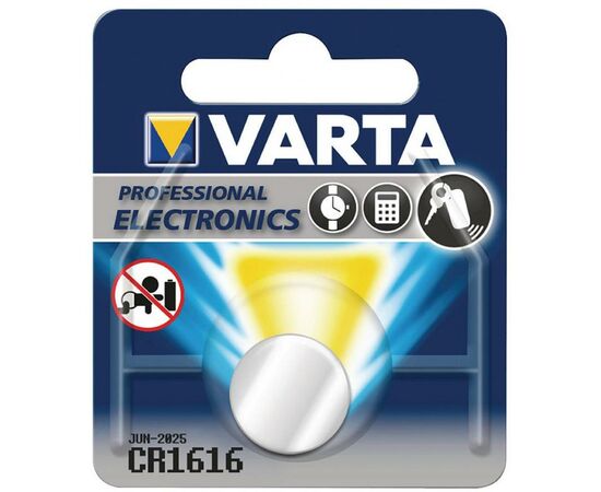 Батарейка Varta CR 1616 BLI 1 LITHIUM (06616101401)