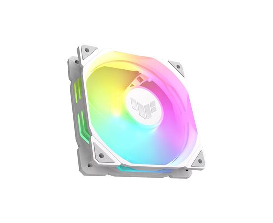Кулер для корпуса ASUS TUF Gaming TR120 ARGB Reverse White (90DA00D3-B09000), изображение 3 Кулер для корпуса ASUS TUF Gaming TR120 ARGB Reverse White (90DA00D3-B09000), изображение 3