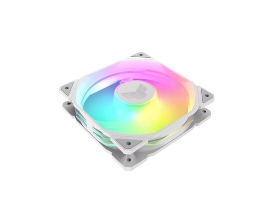 Кулер для корпуса ASUS TUF Gaming TR120 ARGB Reverse White (90DA00D3-B09000), изображение 4 Кулер для корпуса ASUS TUF Gaming TR120 ARGB Reverse White (90DA00D3-B09000), изображение 4