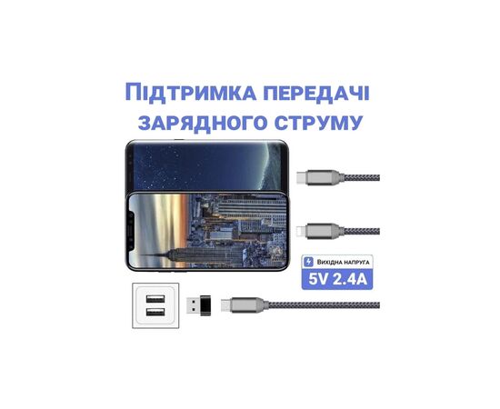 Переходник USB-C Female to USB-A Male OTG Dynamode (DM-AD-USB-CA), изображение 4 Переходник USB-C Female to USB-A Male OTG Dynamode (DM-AD-USB-CA), изображение 4