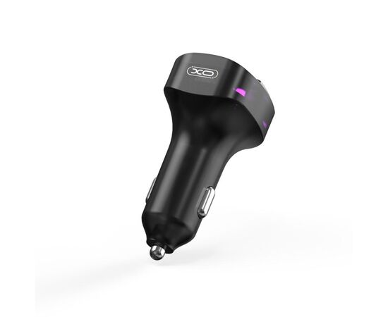 FM модулятор XO BCC12 MP3+5V3.1A Black (XO-BCC12-BK), изображение 4 FM модулятор XO BCC12 MP3+5V3.1A Black (XO-BCC12-BK), изображение 4