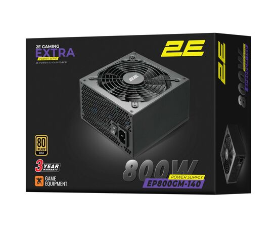 Блок питания 2E 800W (2E-EP800GM-140), изображение 11 Блок питания 2E 800W (2E-EP800GM-140), изображение 11