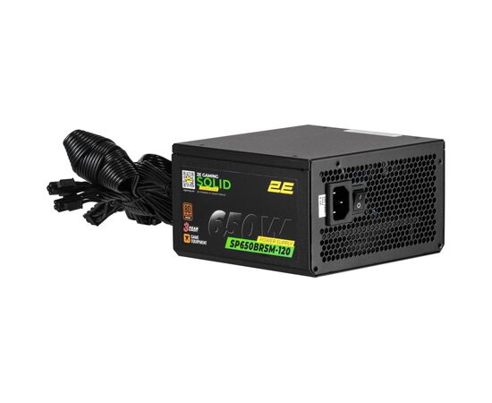 Блок питания 2E 650W (2E-SP650BRSM-120), изображение 5 Блок питания 2E 650W (2E-SP650BRSM-120), изображение 5
