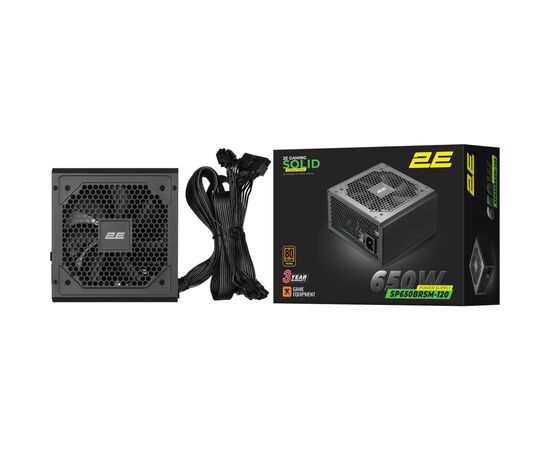 Блок питания 2E 650W (2E-SP650BRSM-120), изображение 6 Блок питания 2E 650W (2E-SP650BRSM-120), изображение 6
