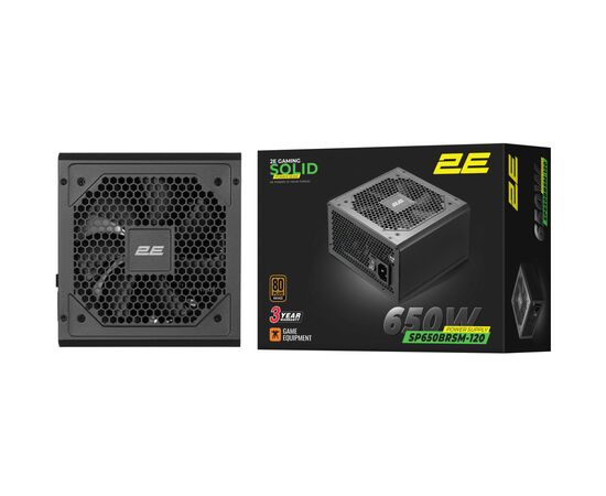 Блок питания 2E 650W (2E-SP650BRSM-120), изображение 7 Блок питания 2E 650W (2E-SP650BRSM-120), изображение 7