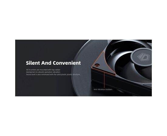 Кулер для корпуса ID-Cooling AS-140-K, изображение 12 Кулер для корпуса ID-Cooling AS-140-K, изображение 12