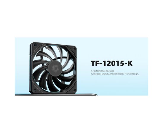 Кулер для корпуса ID-Cooling TF-12015-K, изображение 7 Кулер для корпуса ID-Cooling TF-12015-K, изображение 7