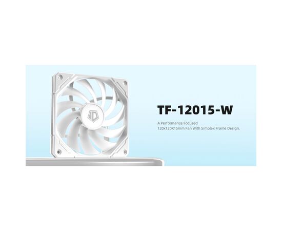 Кулер для корпуса ID-Cooling TF-12015-W, изображение 6 Кулер для корпуса ID-Cooling TF-12015-W, изображение 6