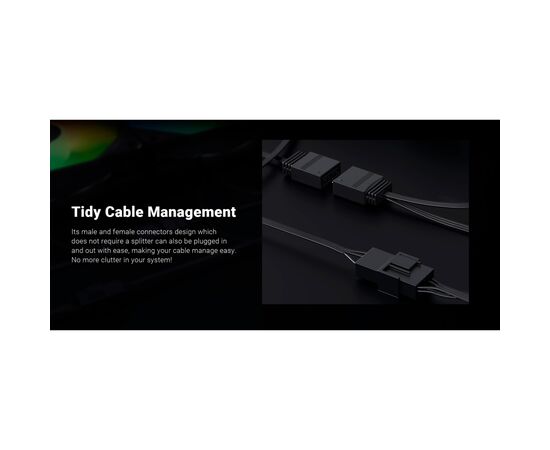 Кулер для корпуса ID-Cooling TF-12025-PRO-ARGB REVERSE, изображение 11 Кулер для корпуса ID-Cooling TF-12025-PRO-ARGB REVERSE, изображение 11
