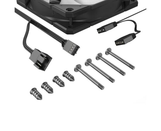 Кулер для корпуса ID-Cooling TF-12025-PRO-ARGB REVERSE, изображение 8 Кулер для корпуса ID-Cooling TF-12025-PRO-ARGB REVERSE, изображение 8