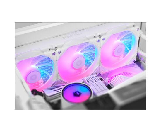 Кулер для корпуса ID-Cooling TF-12025-PRO-ARGB-TRIO WHITE, изображение 12 Кулер для корпуса ID-Cooling TF-12025-PRO-ARGB-TRIO WHITE, изображение 12