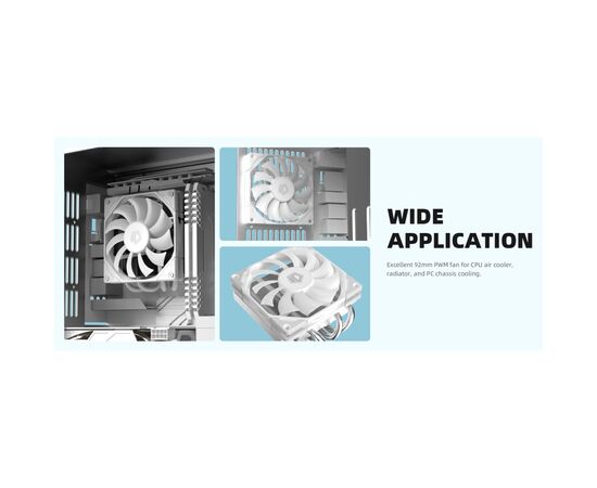 Кулер для корпуса ID-Cooling TF-9215-W, изображение 11 Кулер для корпуса ID-Cooling TF-9215-W, изображение 11