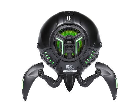 Акустическая система GravaStar Mars Pro Zinc Alloy body Bluetooth Black (GRAVASTARG1PRO_BLK)