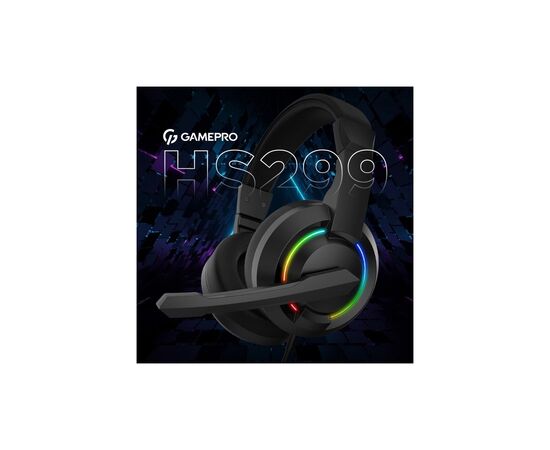 Наушники GamePro HS299 RGB Black (HS299), изображение 7 Наушники GamePro HS299 RGB Black (HS299), изображение 7