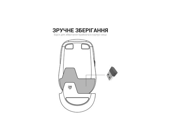 Мышка OfficePro M230P Silent Click Wireless/Bluetooth Pink (M230P), изображение 12 Мышка OfficePro M230P Silent Click Wireless/Bluetooth Pink (M230P), изображение 12
