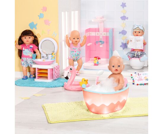Аксессуар к кукле Zapf Автоматическая ванночка для куклы Baby Born Легкое купание (835784), изображение 10 Аксессуар к кукле Zapf Автоматическая ванночка для куклы Baby Born Легкое купание (835784), изображение 10