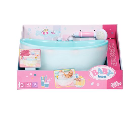 Аксессуар к кукле Zapf Автоматическая ванночка для куклы Baby Born Легкое купание (835784), изображение 2 Аксессуар к кукле Zapf Автоматическая ванночка для куклы Baby Born Легкое купание (835784), изображение 2