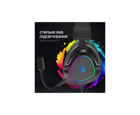 Наушники GamePro HS783 RGB Black (HS783), изображение 10 Наушники GamePro HS783 RGB Black (HS783), изображение 10