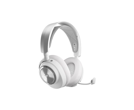 Навушники SteelSeries Arctis Nova Pro Wireless White (61524), зображення 2 Навушники SteelSeries Arctis Nova Pro Wireless White (61524), зображення 2
