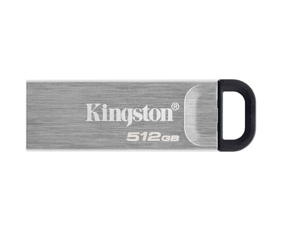 USB флеш накопитель Kingston 512GB DataTraveler Kyson Silver/Black USB 3.2 (DTKN/512GB), изображение 2 USB флеш накопитель Kingston 512GB DataTraveler Kyson Silver/Black USB 3.2 (DTKN/512GB), изображение 2