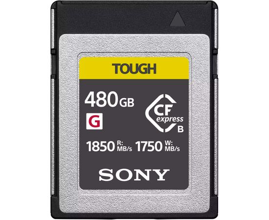 Карта памяти Sony 480GB CFexpress Type B Tough (CEBG480T.CE7)
