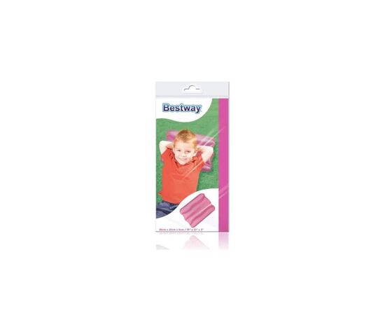 Туристична подушка BestWay 52127 Pink (BW 52127 pink), зображення 3 Туристична подушка BestWay 52127 Pink (BW 52127 pink), зображення 3